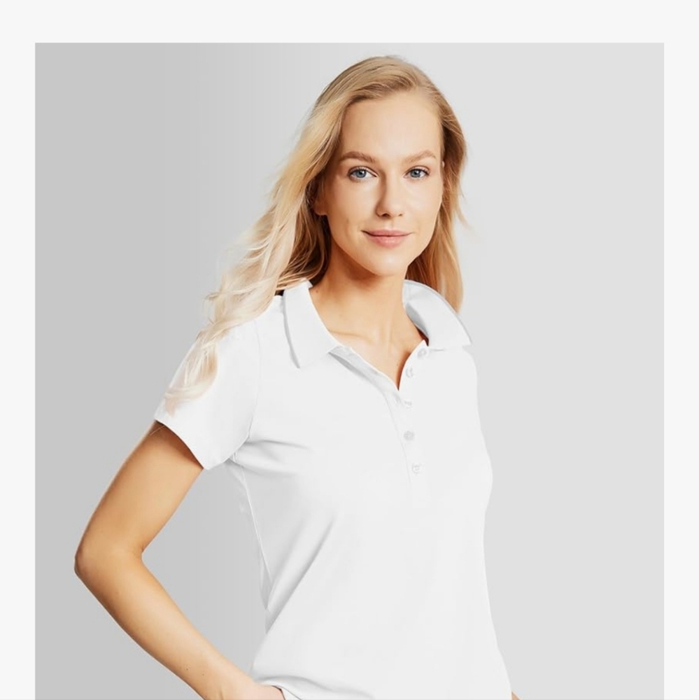 White Polo Shirt NEW WITH TAGS XL